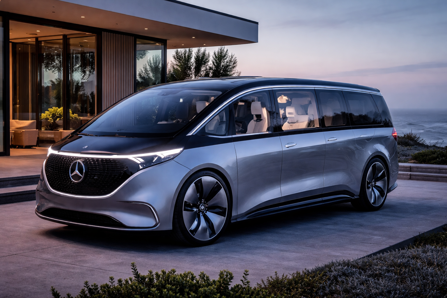 Mercedes Vision V feels like a concept, but also like a message